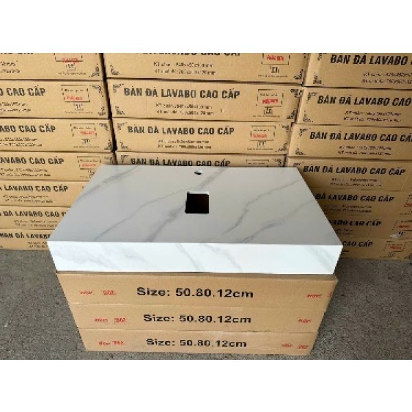 bàn đá hộp trắng cx