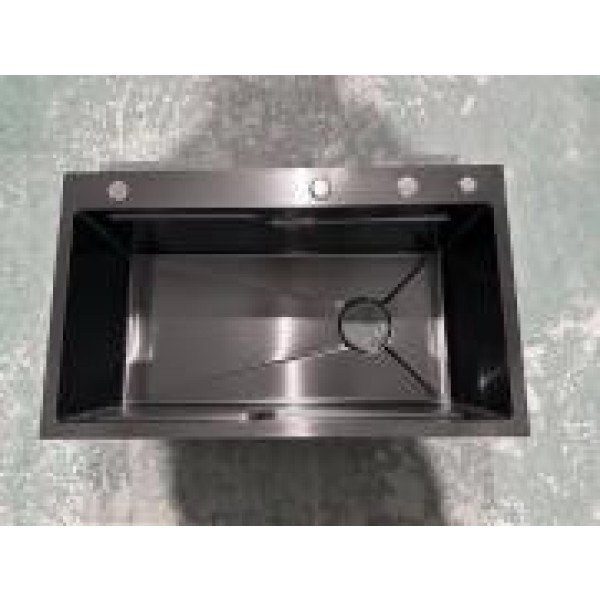 chậu rửa bát nano đen