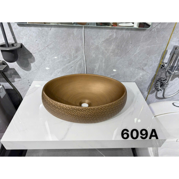 lavabo vân đá xanh