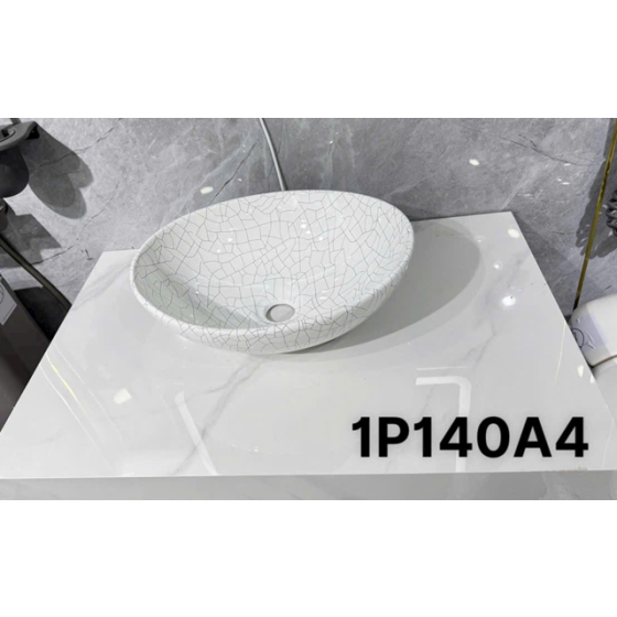 lavabo vân sọc vuông